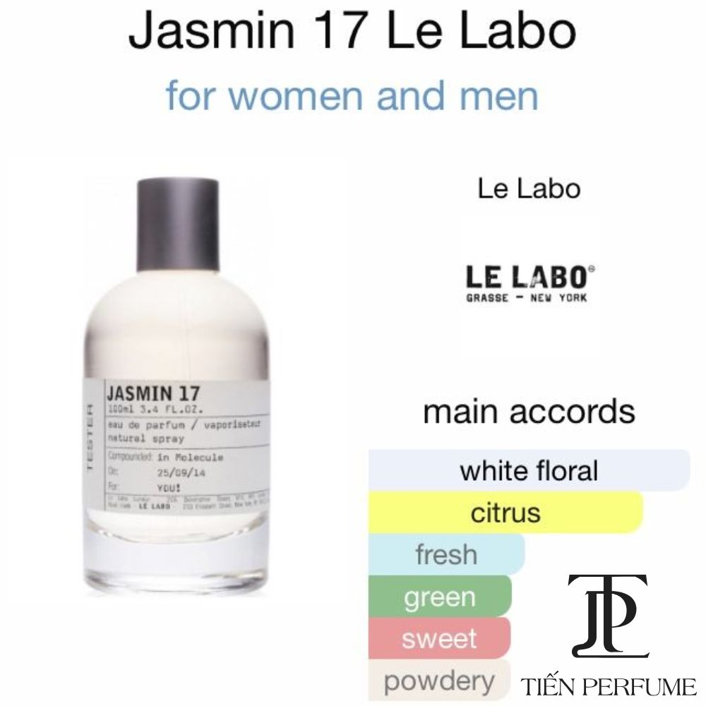 Le Labo Jasmine 17 EDP 100ml 6 Nước hoa chính hãng Le Labo Jasmin 17 _ Tiến Perfume