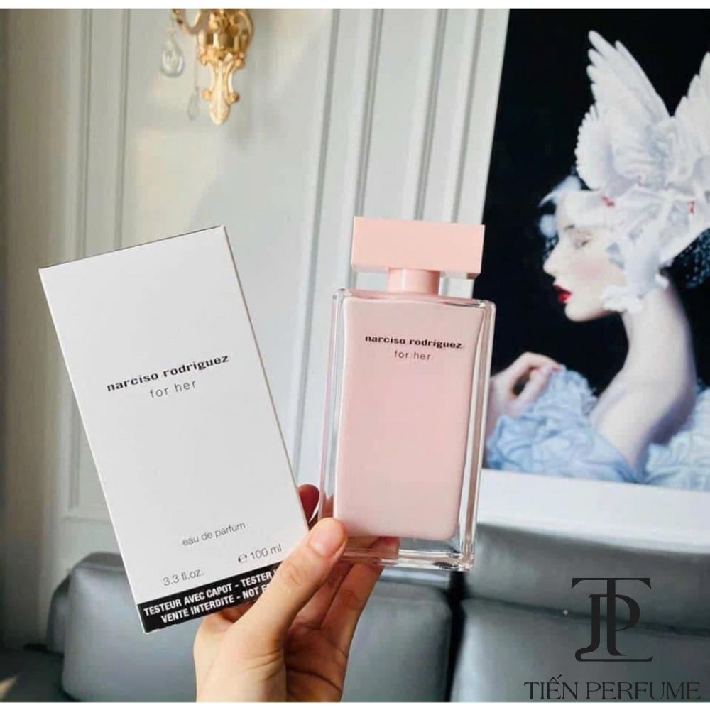 Narciso Rodriguez For Her EDP 100ml 33 Authentic Fragrance Narciso For Her EDP 100ml _ Narciso Hồng nhạt cao _ Tiến Perfume