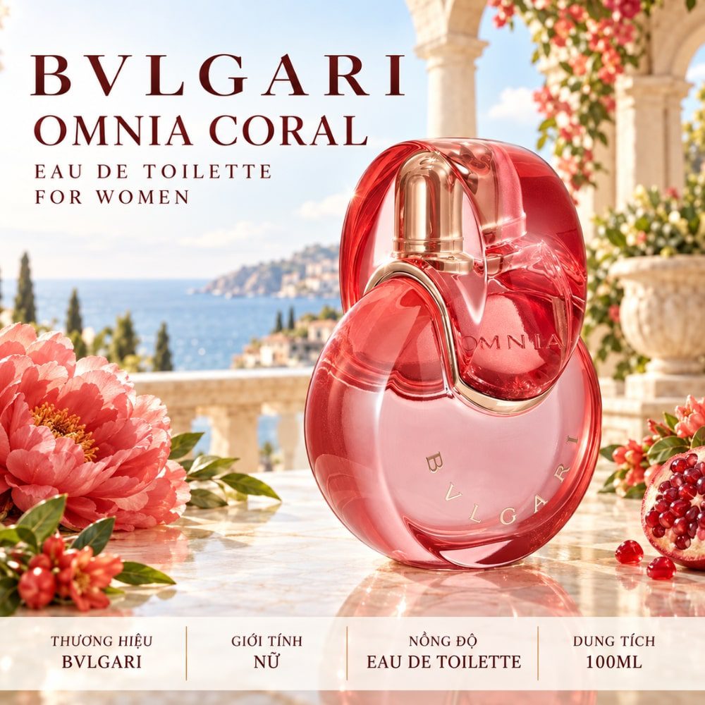 Bvlgari Omnia Coral 23 Authentic Perfume Bvlgari Omnia Coral EDT _ Tiến Perfume