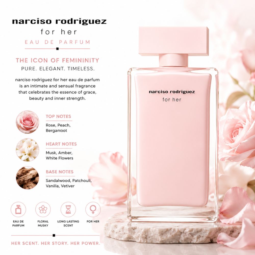 Authentic Perfume Narciso For Her EDP _ Tiến Perfume Authentic Perfume Narciso For Her EDP _ Tiến Perfume