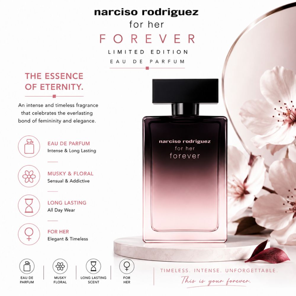 Narciso For Her Forever Limited EDP 100ml 29 Authentic Perfume Narciso Forever Limited Edition EDP _ Tiến Perfume