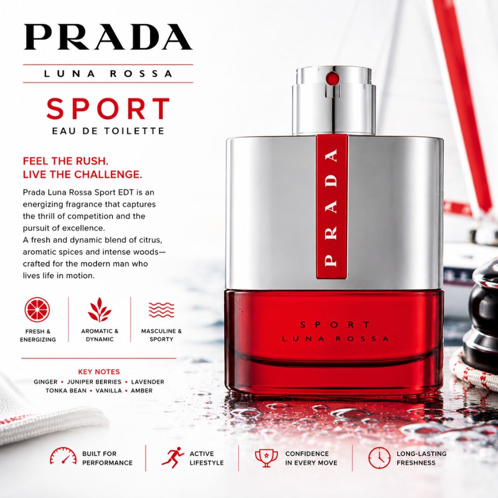 Prada Luna Rossa Sport EDT 24 Authentic Perfume Prada Luna Rossa Sport EDT _ Tiến Perfume