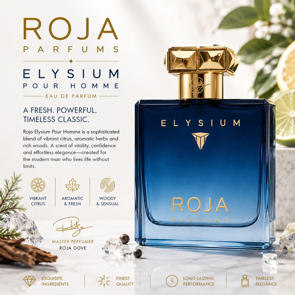 Roja Elysium Pour Homme Cologne EDP 100ml 24 Authentic Perfume Roja Elysium Pour Homme EDP _ Tiến Perfume