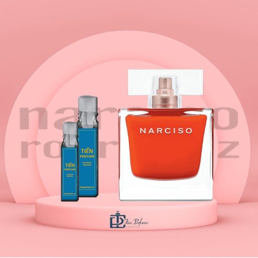 Chiết Narciso Rouge EDT - Nar đỏ lùn 2ml Tiến Perfume