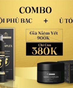 Combo dầu gội phủ bạc + ủ tóc Nano ComplexCombo dầu gội phủ bạc + ủ tóc Nano Complex