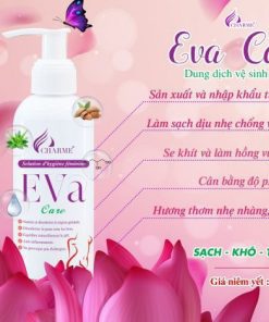 Dung Dịch Vệ Sinh Phụ Nữ Eva Care 200ml