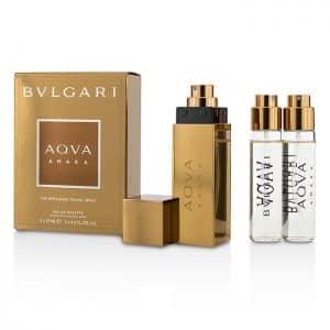 Gift Set Bvlgari Aqva Amara 3x15ml