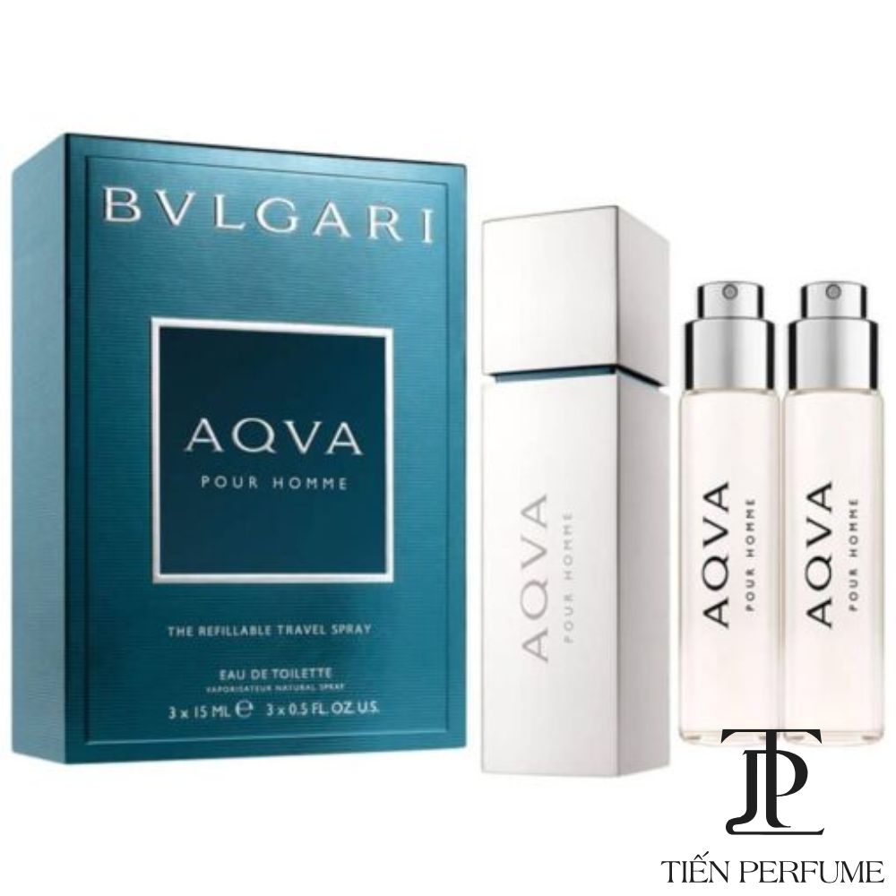 Gift Set Bvlgari Aqva Pour Homme 15ml 1 Gift Set Bvlgari Aqva Pour Homme 15ml Tiến Perfume