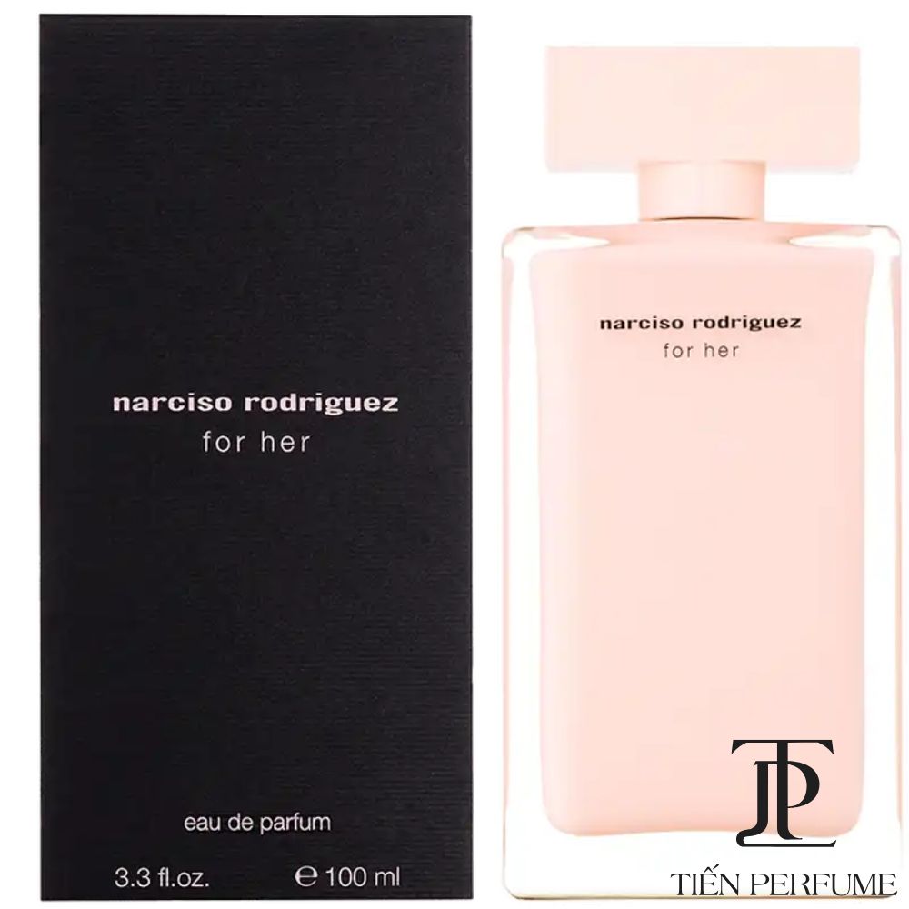Narciso Rodriguez For Her EDP 100ml 28 Hộp nước hoa Narciso For Her EDP 100ml _ Narciso Hồng nhạt cao _ Tiến Perfume