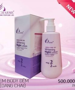 Kem Dưỡng Da Body Đêm Charme Whitening Night Lotion