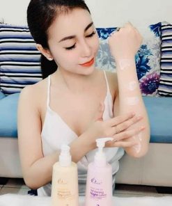 Kem Thoa Trắng Da Body Đêm Charme Whitening Night Lotion