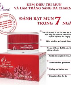 Kem Trị Mụn Hàn Quốc Charme Anti – Acne Whitening Cream