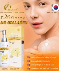 Kem dưỡng da toàn thân Charme Whitening Nano Collagen