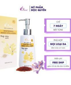 Kem thoa Body Charme Whitening Nano Collagen 200ml giá tốt