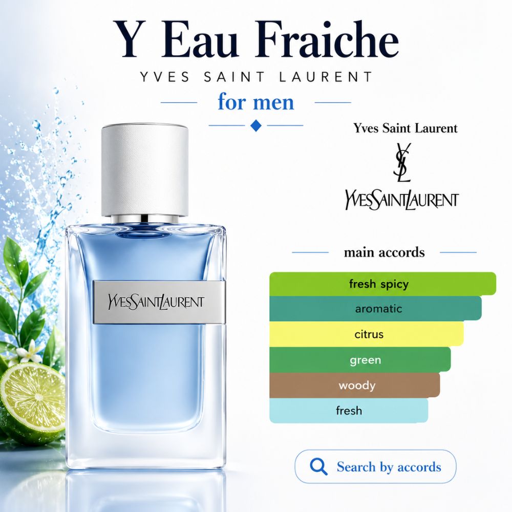 Yves Saint Laurent Y Eau Fraiche 25 Mùi hương Nước hoa Y Eau Fraiche Yves Saint Laurent _ Tiến Perfume