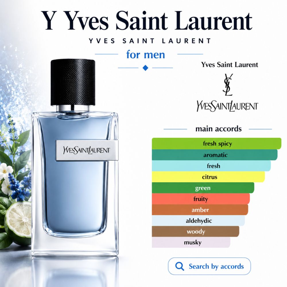 Yves Saint Laurent Y Eau de Toilette 25 Mùi hương Nước hoa Yves Saint Laurent Y Eau de Toilette _ Tiến Perfume