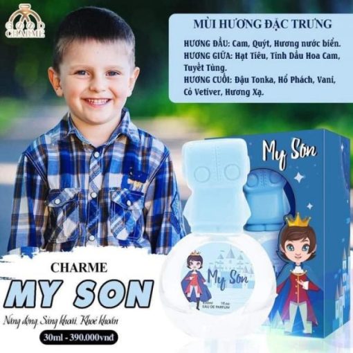 Nước Hoa Charme Bé Trai My Son khỏe khoắn