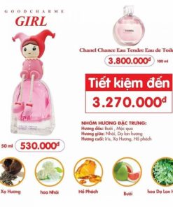 Nước Hoa Em Bé Charme Girl EDP 50ml