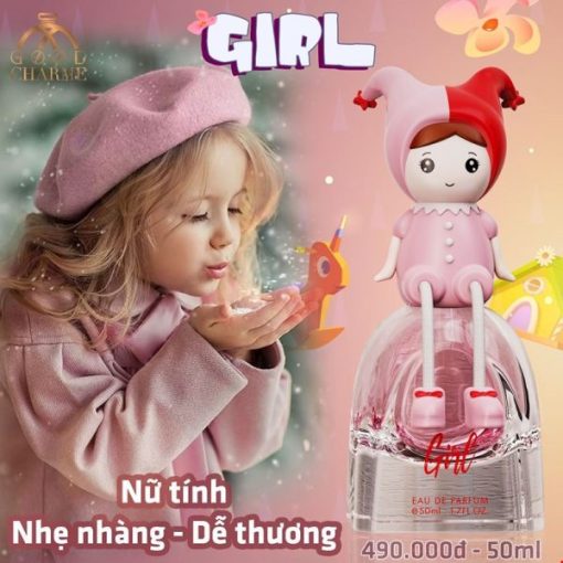 Nước Hoa Em Bé Charme Girl dễ thương