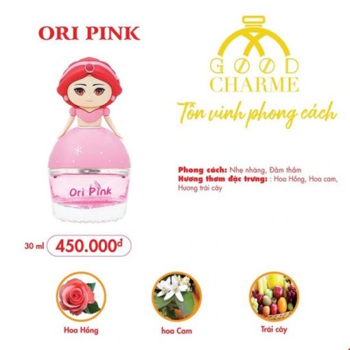 Nước Hoa Em Bé Charme Ori Pink EDP