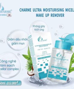 Nước Tẩy Trang Charme Hàn Quốc làm sạch da cấp tốc