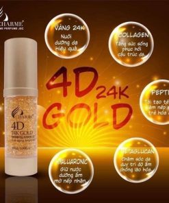 Serum Charme vàng 24K Gold Ampoule 30ml dưỡng trắng da