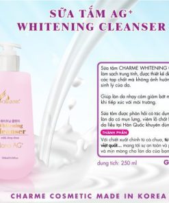 Sữa Tắm Charme Whitening Ủ Trắng Da Cleanser 250ml