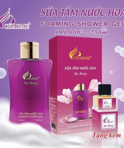 Sữa Tắm Nước hoa Pháp Charme So Sexy Foaming Shower Gel 250ml