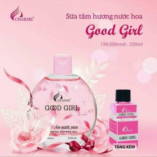 Sữa Tắm nước hoa Pháp Charme Shower Gel Good Girl 250ml