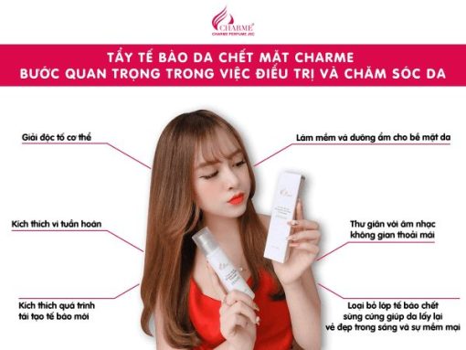 Tẩy Tế Bào Chết Da Mặt Charme Resurface Peeling Hàn Quốc 45ml