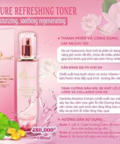 công dụng Toner Charme Hàn Quốc Moisture Refreshing 100ml