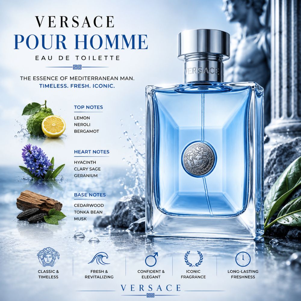 Authentic Perfume Versace Pour Homme EDT _ Tiến Perfume Authentic Perfume Versace Pour Homme EDT _ Tiến Perfume