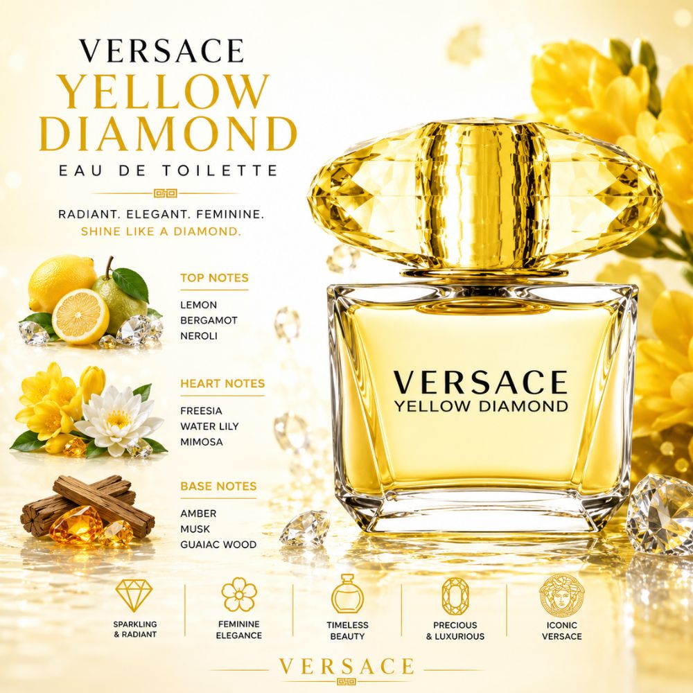 Versace Yellow Diamond EDT 30 Authentic Perfume Versace Yellow Diamond EDT Tien Perfume