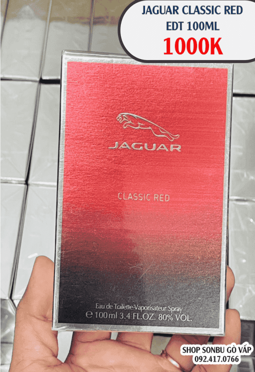 Nước hoa nam Jaguar Classic Red EDT 100ml giá tốt