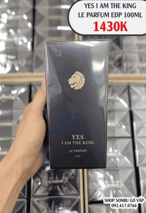 Nước hoa nam Yes I am the King Le Parfum EDP 100ml giá tốt