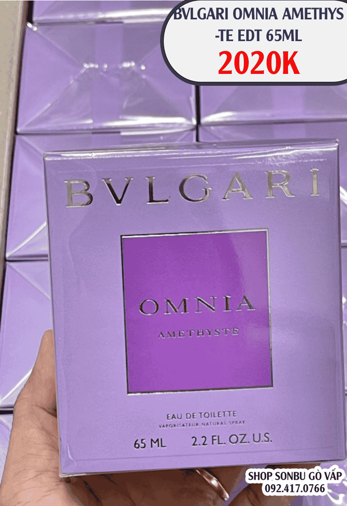 Nước hoa nữ BVLGARI Omnia Amethyste EDT 65ml giá tốt Nước hoa nữ BVLGARI Omnia Amethyste EDT 65ml giá tốt