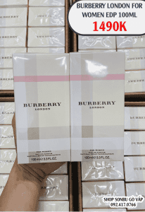 Nước hoa nữ Burberry London For Women EDP 100ml giá tốt