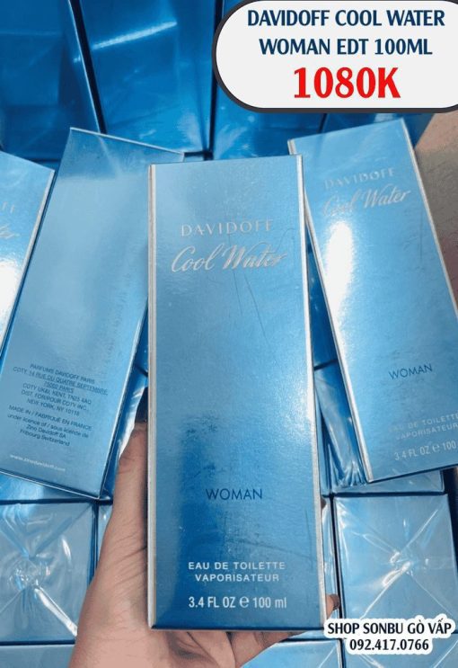 Nước hoa nữ Davidoff Cool Water Woman EDT 100ml giá tốt