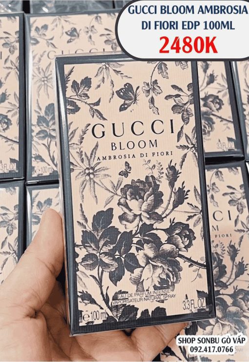 Nước hoa nữ Gucci Bloom Ambrosia Di Fiori EDP 100ml giá tốt