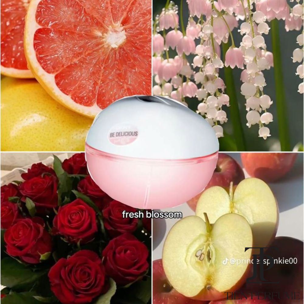 DKNY Be Delicious Fresh Blossom EDP 100ml 9 Tầng hương DKNY Be Delicious Fresh Blossom EDP _ Tiến Perfume