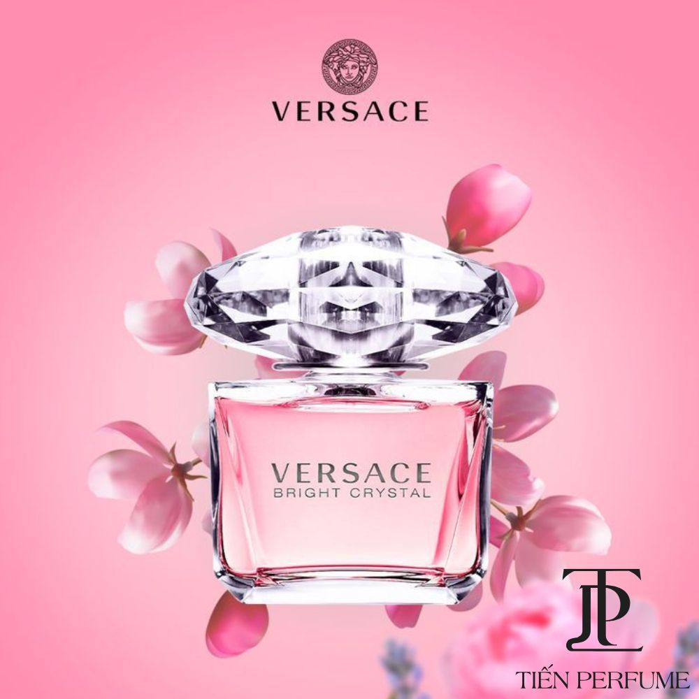 Versace Bright Crystal EDT 90ml 30 Versace Bright Crystal EDT authentic _ nước hoa versace hồng nhạt nữ _ Tiến Perfume