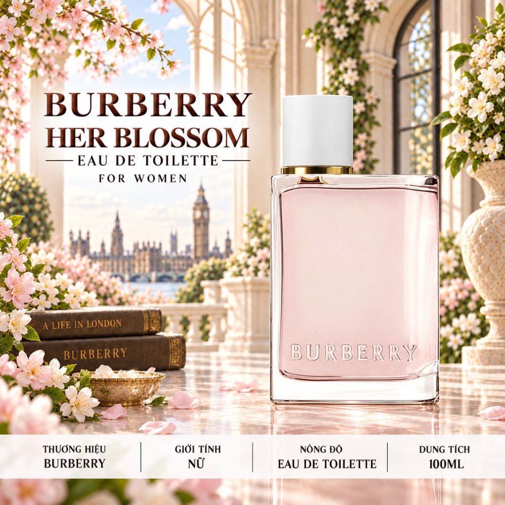 Burberry Her Blossom EDT 23 Authentic Perfume Burberry Her Blossom EDT Tien Perfume