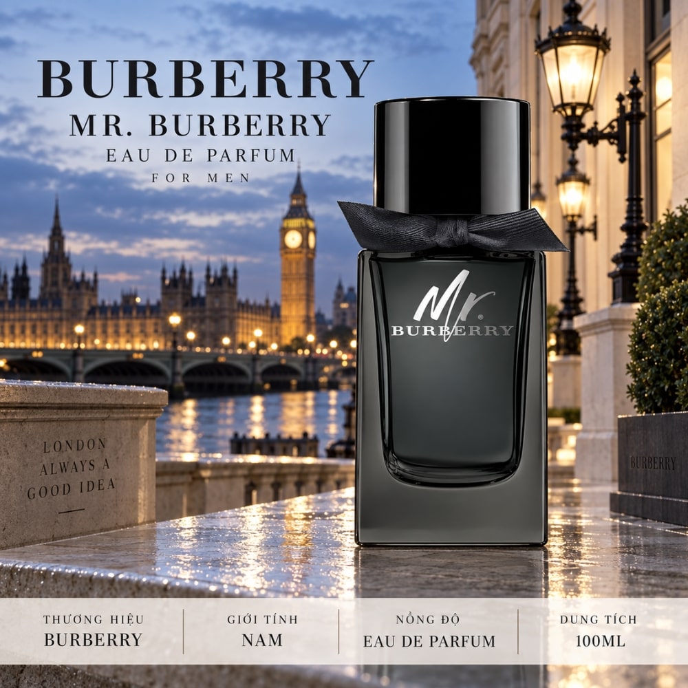 Burberry Mr Burberry EDP 27 Authentic Perfume Burberry Mr. Burberry EDP _ Tiến Perfume