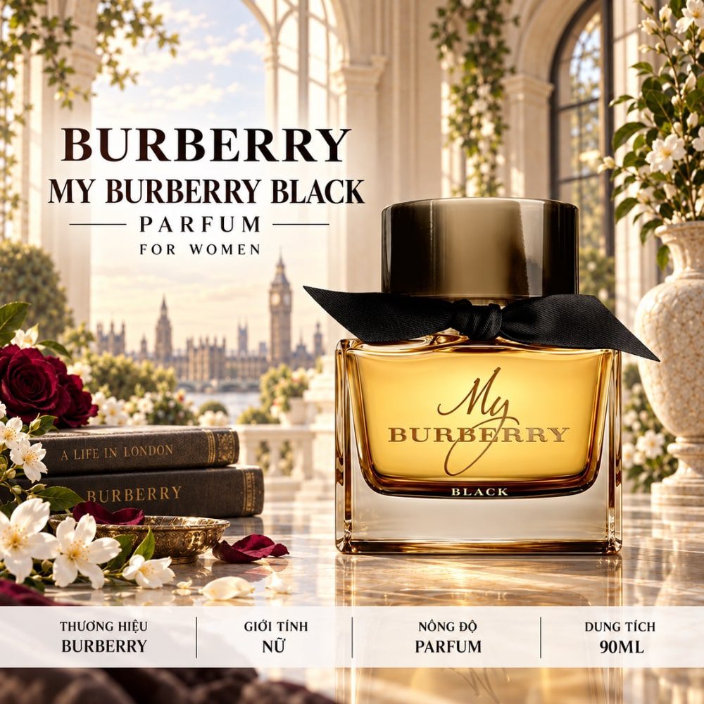 Burberry My Burberry Black Parfum 30 Authentic Perfume Burberry My Burberry Black Parfum _ Tiến Perfume