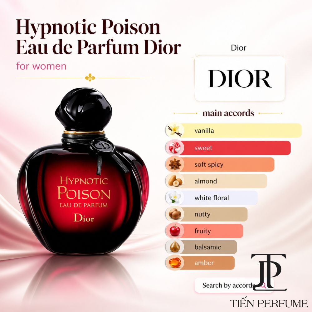 Dior Hypnotic Poison EDP 28 Tầng hương Dior Hypnotic Poison EDP 100ml _ Nước hoa Táo Đỏ EDP _ Tiến Perfume