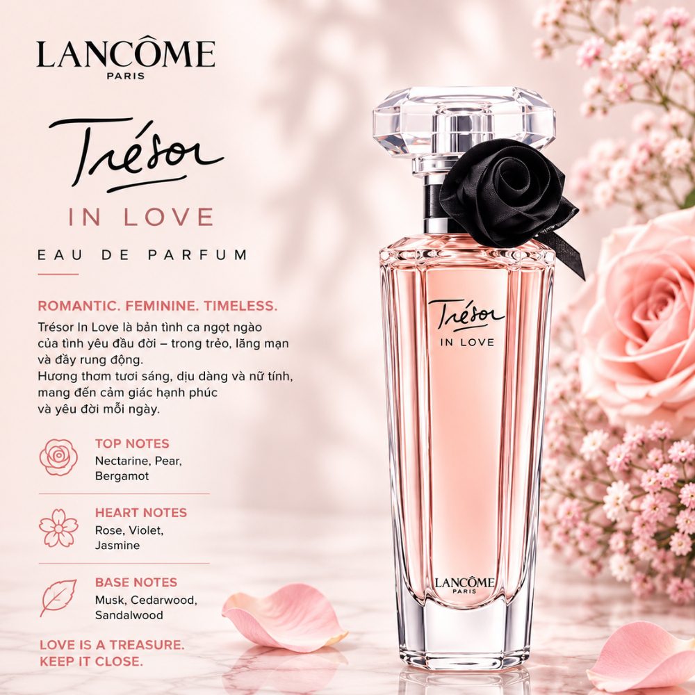 Lancome Tresor In Love EDP 23 Authentic Perfume Lancome Tresor In Love EDP _ Tiến Perfume