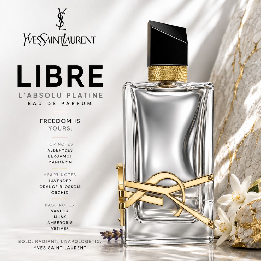 Yves Saint Laurent YSL Libre L’Absolu Platine EDP 23 Authentic Perfume Libre L'Absolu Platine Yves Saint Laurent _ Tiến Perfume