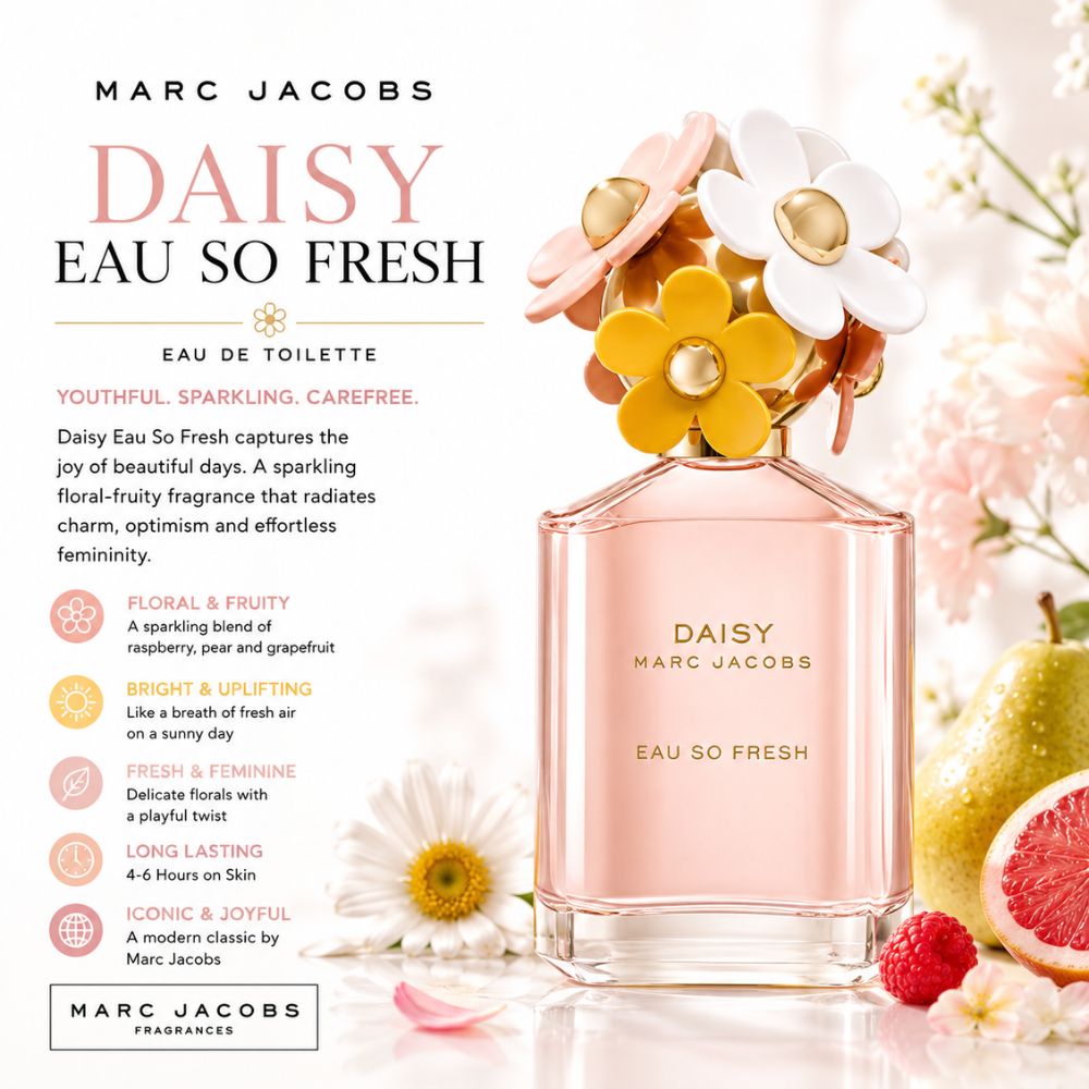 Marc Jacobs Daisy Eau So Fresh EDT 27 Authentic Perfume Marc Jacobs Daisy Eau So Fresh EDT _ Tiến Perfume
