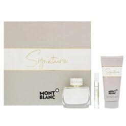 Giftset nước hoa Montblanc Signature EDP 90ml + mini + lotion _ Tiến Perfume