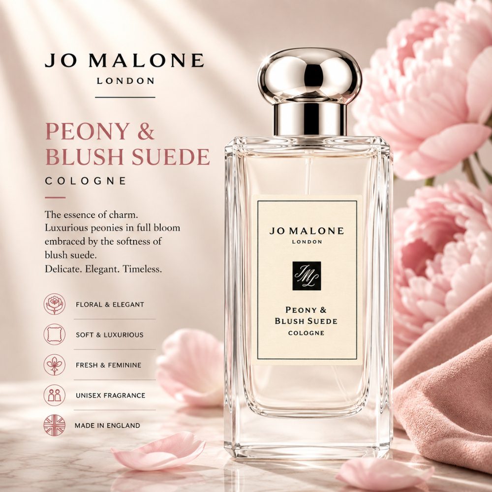 Jo Malone London Peony & Blush Suede Cologne 30 Authentic Perfume Jo Malone London Peony & Blush Suede Cologne _ Tiến Perfume